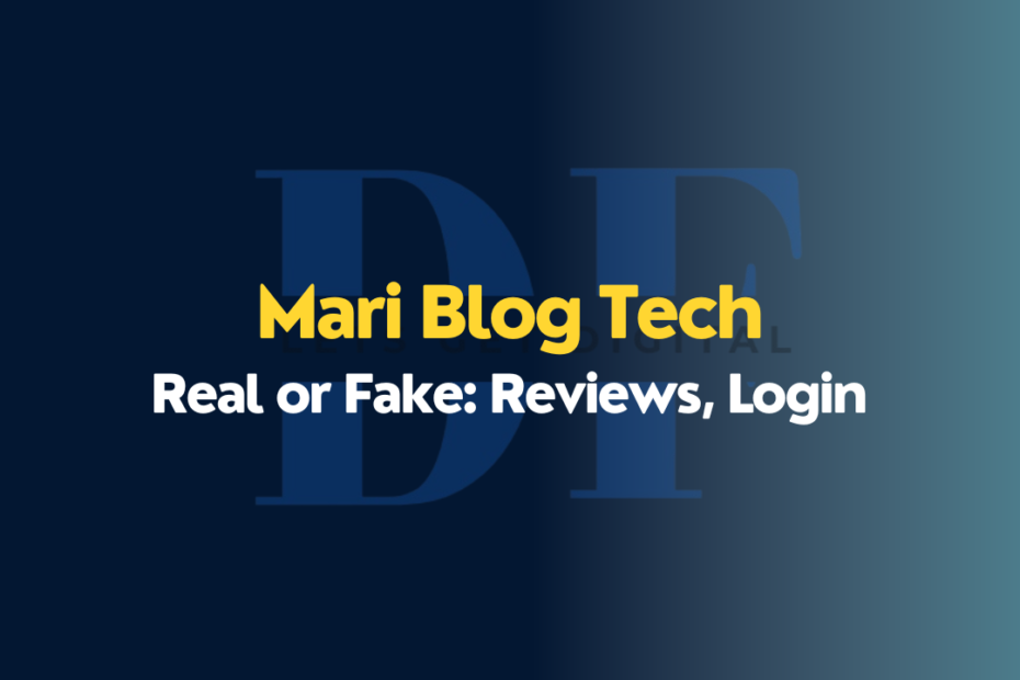 Mari Blog Tech Online Earning